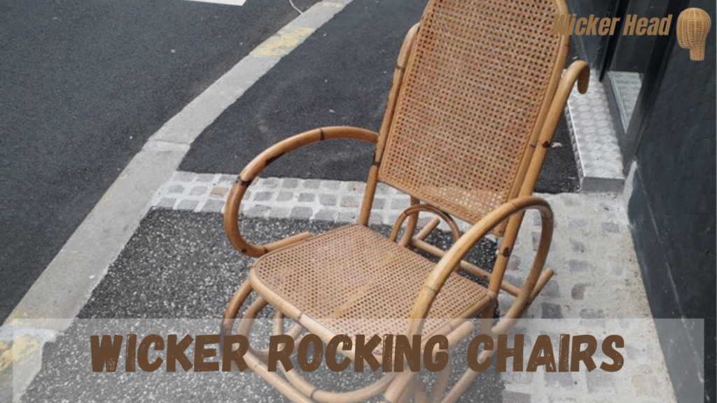 wicker rocking chairs