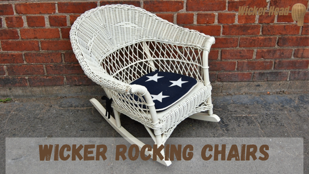 wicker rocking chairs