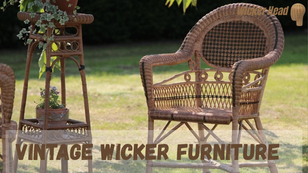 Vintage Wicker Furniture