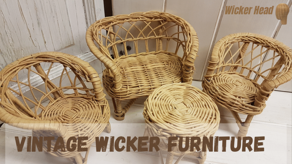 Vintage Wicker Furniture