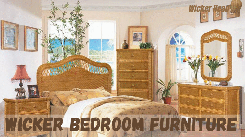 wicker bedroom furniture