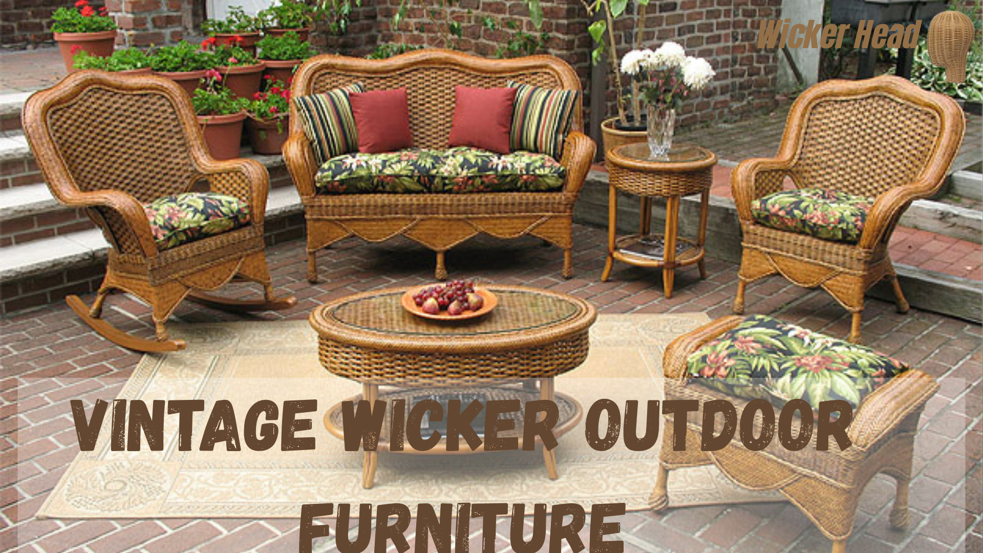 Vintage Wicker Outdoor Furniture: Classic Charm Meets Garden Comfort 2025